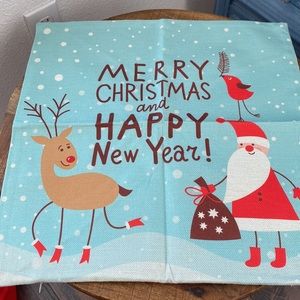 Set of 2, 18 x 18 holiday pillow cases